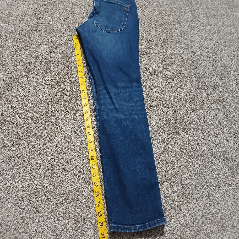 Madewell Classic Blue Women's Jeans‎ Slim Straight - Picture 10 of 11